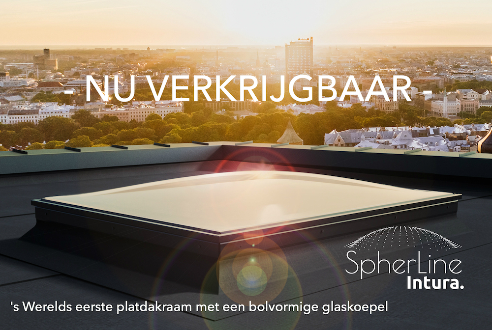 Intura platdakraam met SpherLine technologie 