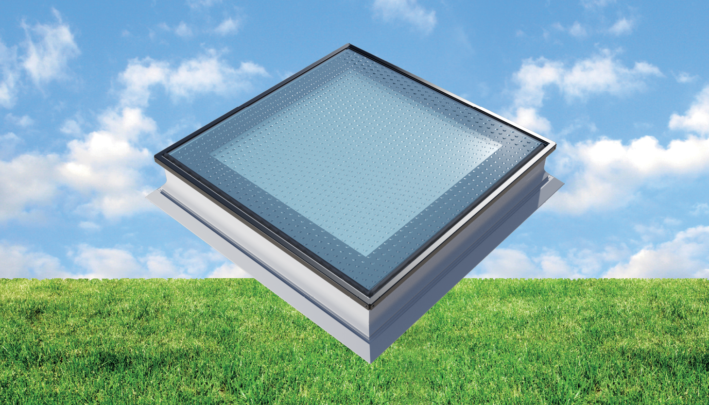 Platdakraam Intura PGX A5 met beloopbaar glas