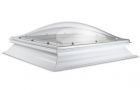 Domelite lichtkoepel met PVC Dakopstand gratis thuisbezorgd