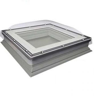 Fakro lichtkoepel 90x90 cm met politiekeurmerk inbraakwerend.