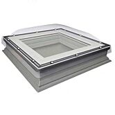 Fakro lichtkoepel 120x120 cm met politiekeurmerk inbraakwerend.